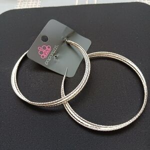 Paparazzi large hoop earrings new